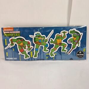 2018 Loot Crate Exclusive Teenage Mutant Ninja Turtles Magnet Set - Unopened